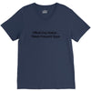 funny t shirt official dog walker. V-Neck Tee