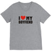 Gift For Girlfriend French Terry V-Neck Tee