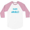 Only The Best Dads Get Promoted To Abuelo 3/4 Sleeve Shirt