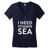 i need vitamin sea Women's V-Neck T-Shirt