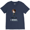 i rebel V-Neck Tee