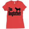 the dogfather Ladies Fitted T-Shirt