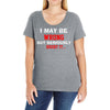 i may be wrong Ladies Curvy T-Shirt