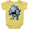 muscle shark Baby Onesie