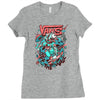 off the wall Ladies Fitted T-Shirt