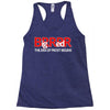 big red brrr - frost football Racerback Tank