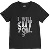 i will cut you V-Neck Tee