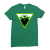 BACK TO DOWN Ladies Fitted T-Shirt
