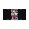 harvey can't stop us License Plate