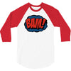 comic bam 3/4 Sleeve Shirt