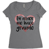 Tu Amor Me Hace Grande Women's Triblend Scoop T-shirt
