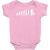 evolution  j&auml;ger jagen jagd jaeger flinte apportieren wald schie&szlig;en Baby Onesie