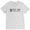 real maen change diaper V-Neck Tee
