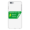 gps logo free exit 63 beach haven iPhone 6 Plus/6s Plus Case