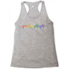 LGBT Heartbeat Racerback Tank