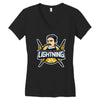 colorado springs lightning Women's V-Neck T-Shirt