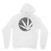 cannabis fingerprinting (black) Unisex Hoodie