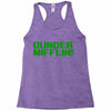dunder miflin Racerback Tank