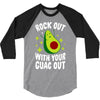 rock out with your guac out 3/4 Sleeve Shirt