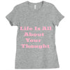 life is all Ladies Fitted T-Shirt