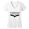 fear bats Women's V-Neck T-Shirt