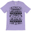 Real Kings Are Born On December 21 T-Shirt