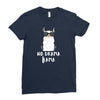 No Drama Llama Ladies Fitted T-Shirt