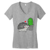 prickly love Women's V-Neck T-Shirt