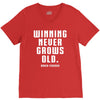 Winning Never Grows Old V-Neck Tee