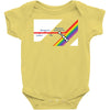 rainbow connection Baby Onesie