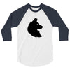THE KING WOLF 3/4 Sleeve Shirt