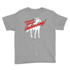don't stop believing unicorn Youth Tee