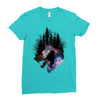Mononoke Hime Ladies Fitted T-Shirt