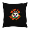 why so sewious Throw Pillow