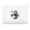 scorpio zodiac Accessory Pouches