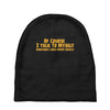 of course i talk to myself, i need expert advice Baby Beanies