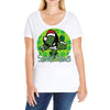 santa claws Ladies Curvy T-Shirt
