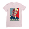 zombie poster, ideal birthday gift or present Ladies Fitted T-Shirt