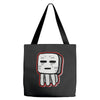 minecraft ghast drawing Tote Bags