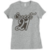 sweet 21 twenty Ladies Fitted T-Shirt