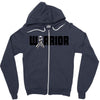 warrior Zipper Hoodie
