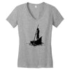 Lake Women's V-Neck T-Shirt