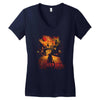 the hunter Women's V-Neck T-Shirt
