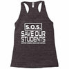 S.O.S. Save Our Students Racerback Tank