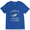 narwhals V-Neck Tee