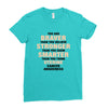Braver Stronger Smarter Uterine Cancer Awareness Ladies Fitted T-Shirt