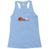 the hare and the shell Racerback Tank