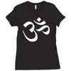 hare krishna aum Ladies Fitted T-Shirt
