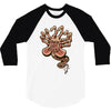 in space no one can hear you scream 3/4 Sleeve Shirt