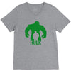 the hulk inspired superhero V-Neck Tee